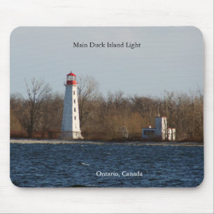 Main Duck Island Light Mousepad