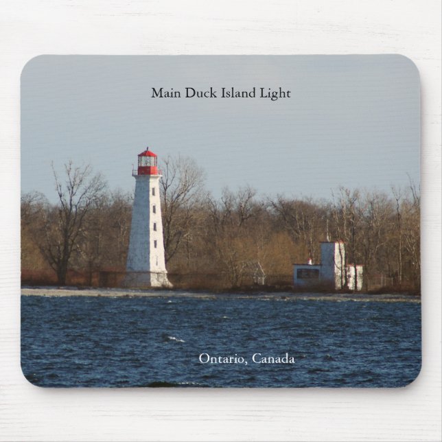 Main Duck Island Light Mousepad (Vorne)