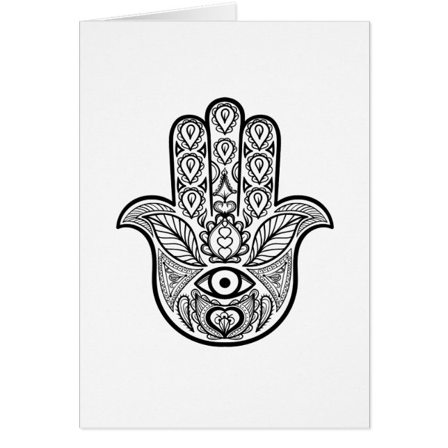 Main inspirée de Hamsa (Devant)