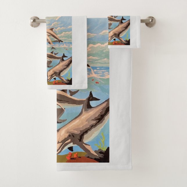 Main Painted by Number | Dolphins | (En situation)