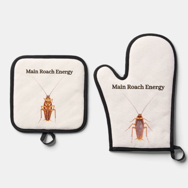 Main Roach Energy Oven Mitt & Pot Holder Set | The (Vorderseite)