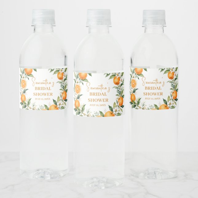 Main Squeeze Citrus Orange Brautparty (Flaschen)
