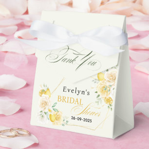 Main Squeeze Elegante Zitronen Florale Hochzeit Du Geschenkschachtel