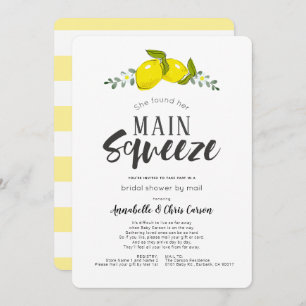 Main Squeeze Simple Lemon Brautparty per Mail Einladung