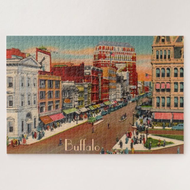 Main Street - Buffalo, NY Grand Puzzle (Horizontal)