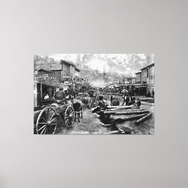 Main Street DEADWOOD 1876 Impression photo (Recto)