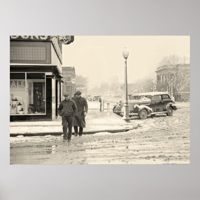 Main Street, Januar 1939 Poster (Vorne)