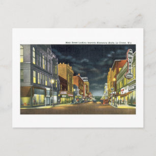 Main Street, La Crosse, Wisconsin Postkarte