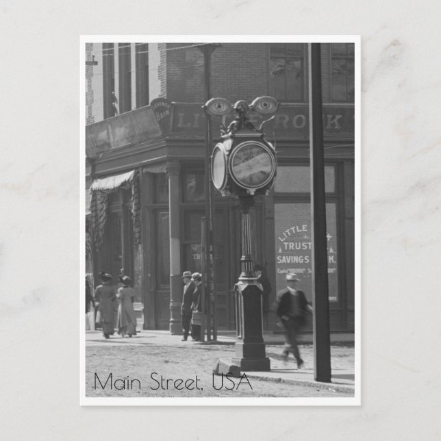 Main Street, Little Rock Postkarte (Vorderseite)