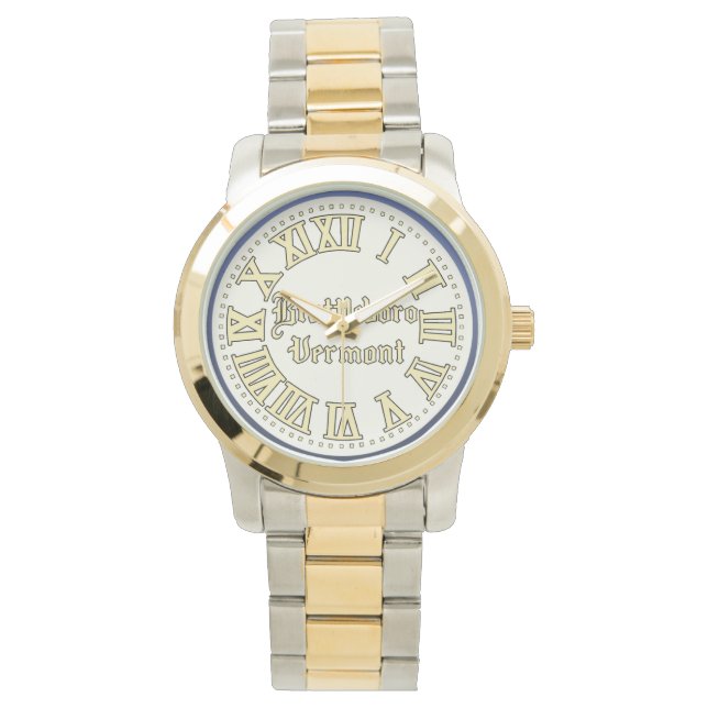 Main Street Watch (hell) Armbanduhr (Vorderseite)