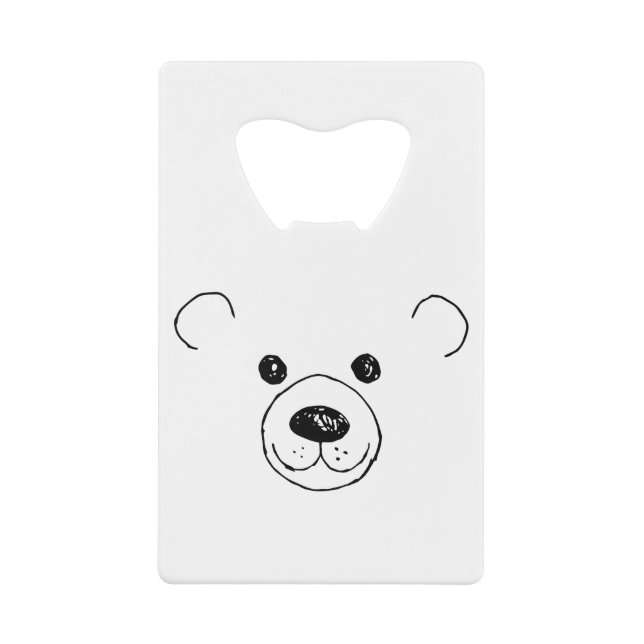 Main tirée très mignonne ours L'Ours le plus mou A (Devant)