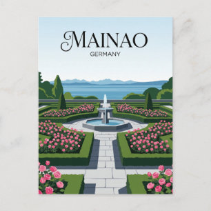 Mainau Insel Deutschland Postkarte