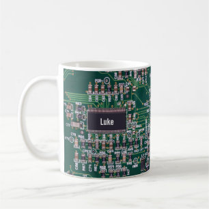Mainboard-Abdeckung für die personalisierte Comput Kaffeetasse