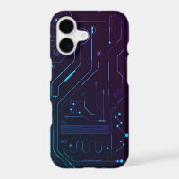 Mainboard mit High-Tech-Wallpaper