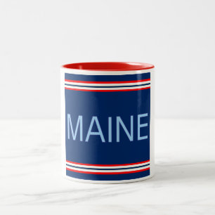 Maine 11 Unze Zwei-Ton Tasse