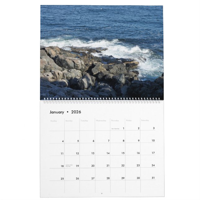Maine 2012 kalender (Jan 2026)