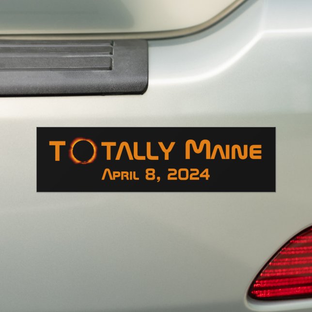 Maine 2024 Gesamtsolarkose Autoaufkleber (Auf Auto)