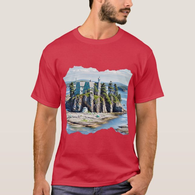 MAINE 24 19 Oversized T-Shirt (Vorderseite)