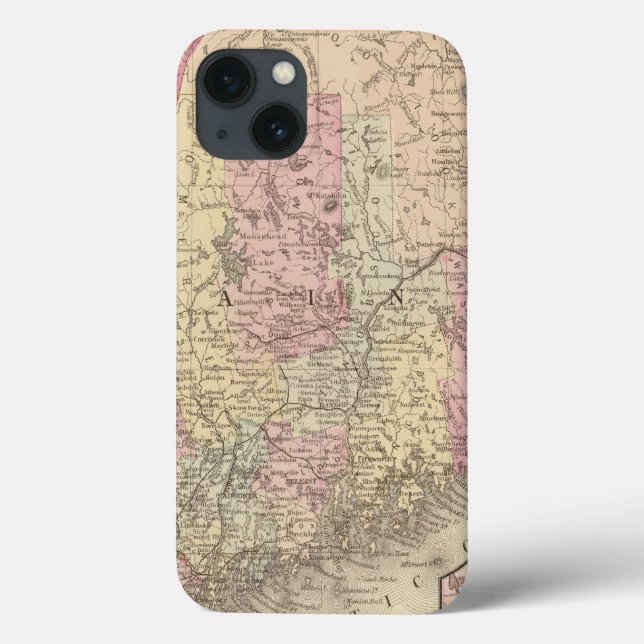 Maine 3 Case-Mate iPhone hülle (Rückseite)