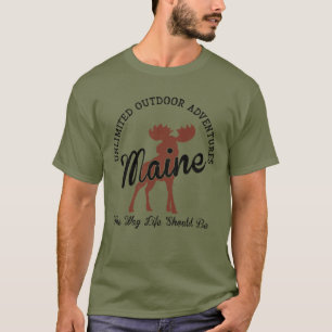 Maine Abenteuer T-Shirt