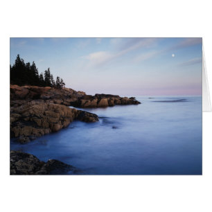 Maine, Acadia Nationalpark, Mondlandschaft