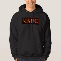 MAINE AUF FEUERHOODIE
