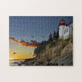 Maine Bass Harbour Lighthouse Foto