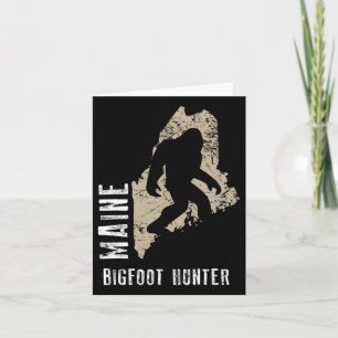 Maine Bigfoot Hunter Karte