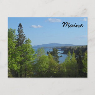 Maine - Bucht von Frankreich Postkarte