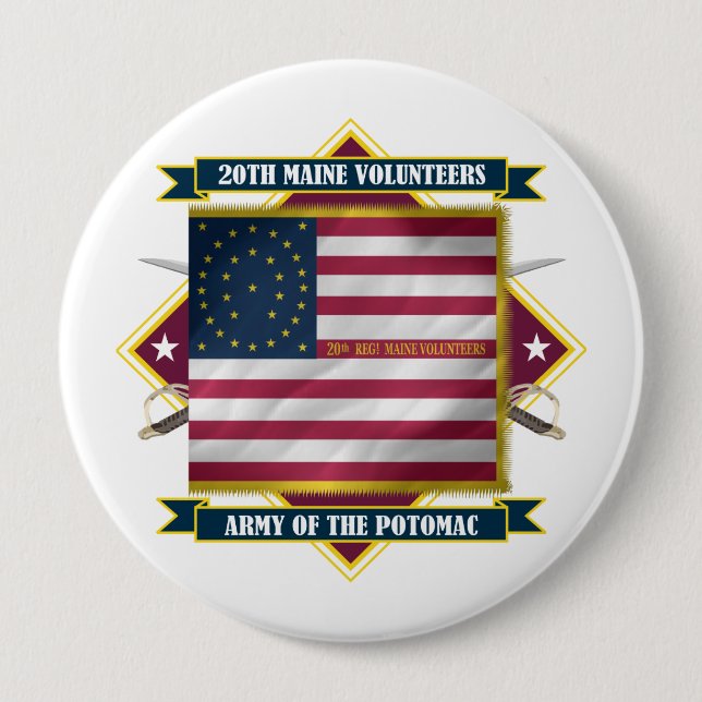 Maine Button (Vorderseite)