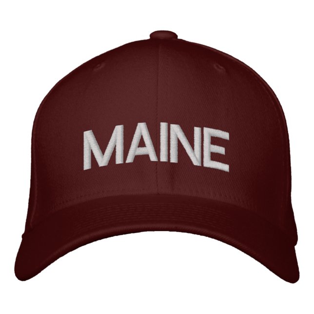 Maine Cap Bestickte Baseballkappe (Vorderseite)