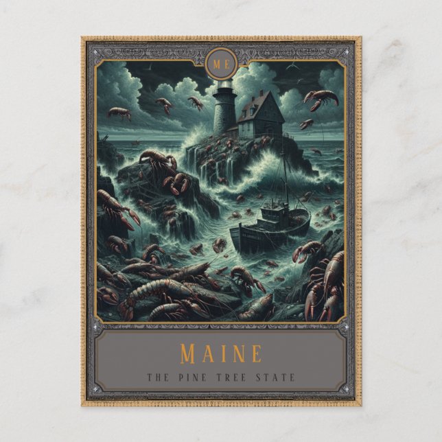 Maine | Carte postale Art gothique (Devant)