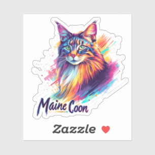 Maine Coon Aufkleber
