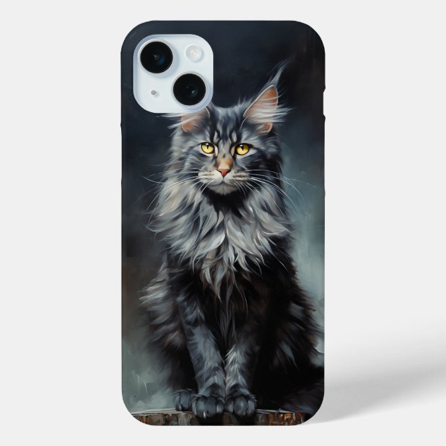 Maine Coon cat Case-Mate iPhone Hülle (Rückseite)