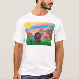 Maine Coon Cat - Day Star T-Shirt