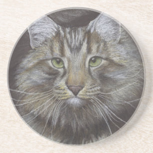Maine Coon Cat Getränkeuntersetzer