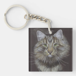 Maine Coon Cat Schlüsselanhänger