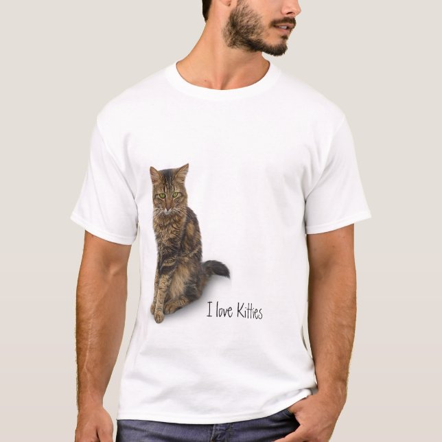 Maine Coon Cat T-Shirt (Vorderseite)
