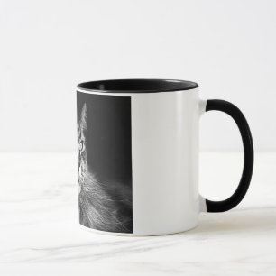 Maine Coon Cat Tasse