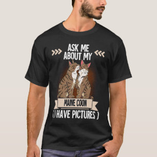 Maine Coon Katze 8 T-Shirt