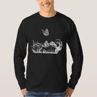 Maine Coon Kitten Pop Kostüm Butterfly Cat Rescue T-Shirt