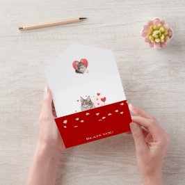 Maine Coon Kittens für den Verkauf von Valentinen  All In One Einladung