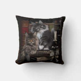 Maine Coon Kittens Kissen