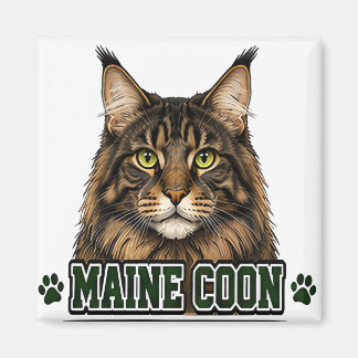🐾 Maine Coon Liebhaber 🐾 Magnet
