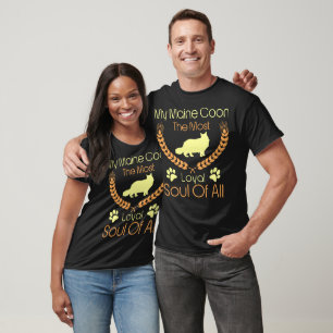 Maine Coon Loyal Soul Pets Lovers Gift T-Shirt