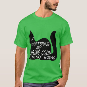 Maine Coon lustiges Geschenk Maine Coons Katzenlie T-Shirt