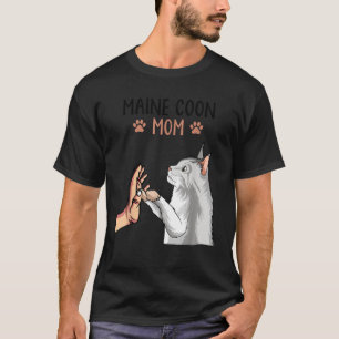 Maine Coon Mutter Katzenbesitzer Liebhaber T-Shirt