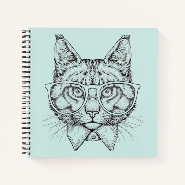Maine Coon Portrait Notizbuch (Vorderseite)