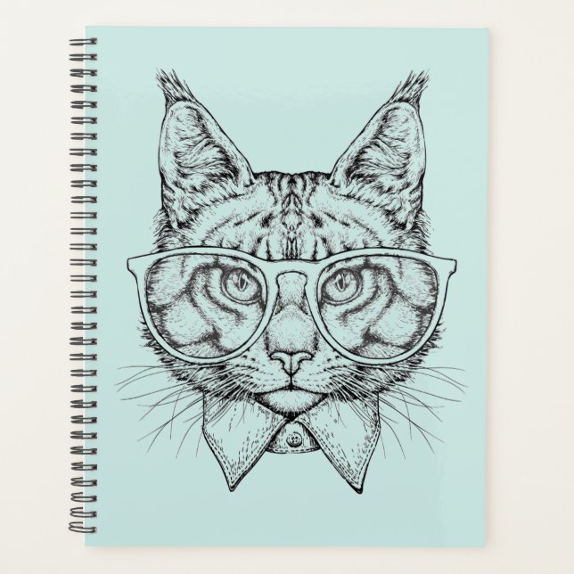 Maine Coon Portrait Planer (Vorderseite)