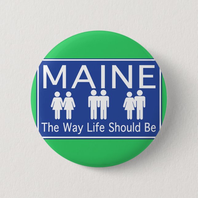 Maine, das vorwärts Knopf bewegt Button (Vorderseite)